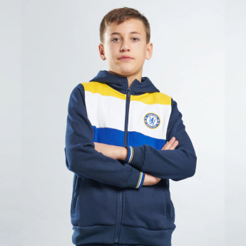 FC Chelsea hanorac cu glugă pentru copii Full Zip colour