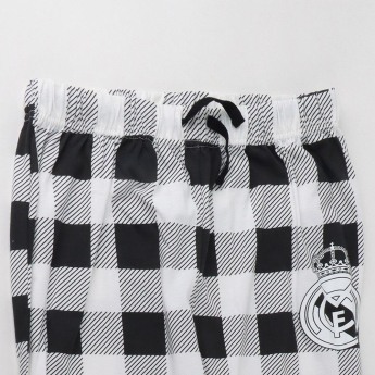 Real Madrid pijamale de bărbați Long white