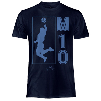 Echipa națională de fotbal tricou de bărbați Argentina Diego Maradona Siluete navy