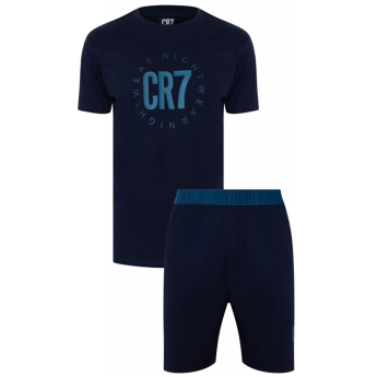 Cristiano Ronaldo pijamale de bărbați CR7 Short navy