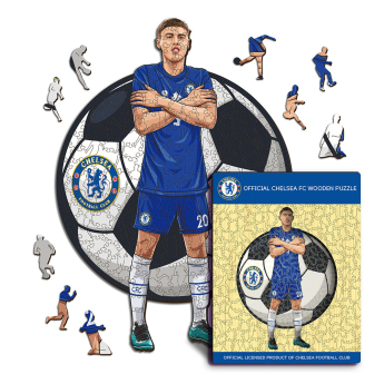 FC Chelsea puzzle din lemn Cole Palmer 500 pcs