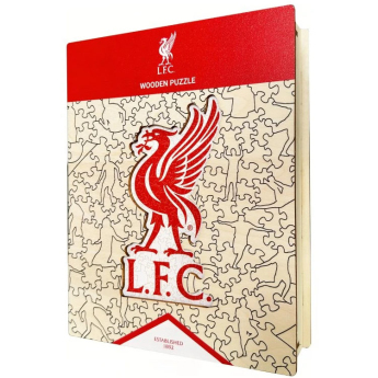 FC Liverpool puzzle din lemn Liver Bird 150 pcs