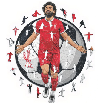 FC Liverpool puzzle din lemn Mo Salah 150 pcs