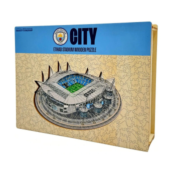 Manchester City puzzle din lemn Etihad Stadium 150 pcs