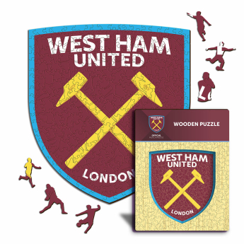 West Ham United puzzle din lemn Crest 150 pcs