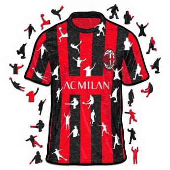 AC Milan puzzle din lemn Jersey 150 pcs