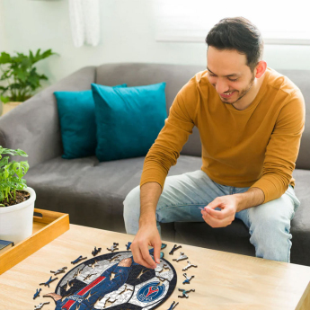 Paris Saint Germain puzzle din lemn Vitinha 150 pcs