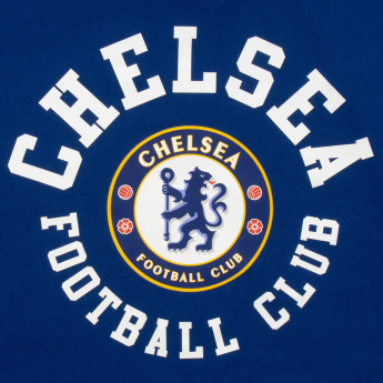 FC Chelsea hanorac de bărbați cu glugă Graphic royal