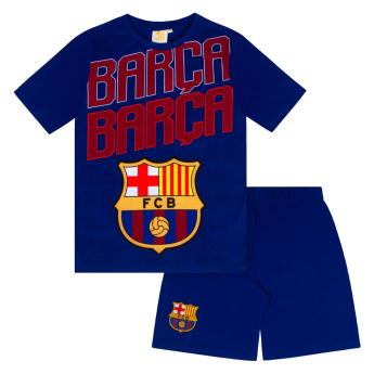 FC Barcelona pijamale de copii Short reflex