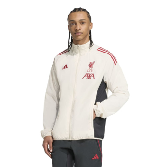 FC Liverpool geacă de bărbați Presentation white