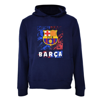 FC Barcelona hanorac cu glugă pentru copii Marble