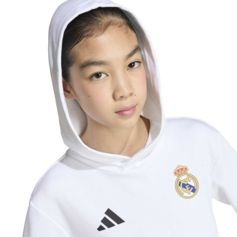 Real Madrid hanorac cu glugă pentru copii Avengers white