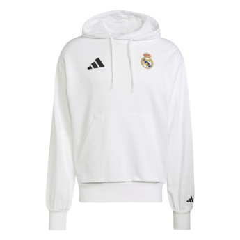 Real Madrid hanorac de bărbați cu glugă Avengers white