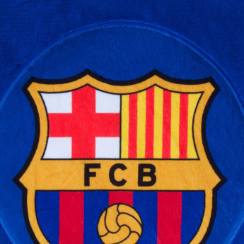 FC Barcelona hanorac cu glugă pentru copii oversize blanket blue