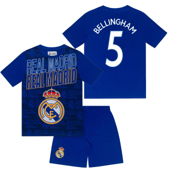 Real Madrid pijamale de copii Short Bellingham