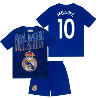 Real Madrid pijamale de copii Short Mbappe