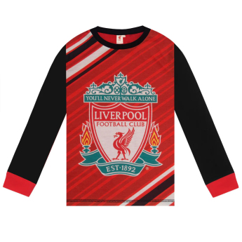 FC Liverpool pijamale de copii Long red