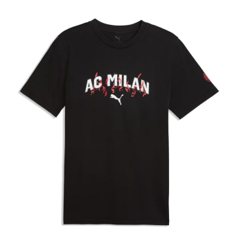 AC Milan tricou de bărbați Culture black
