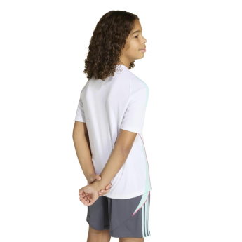 Lionel Messi tricou de fotbal pentru copii MESSI Stripe white