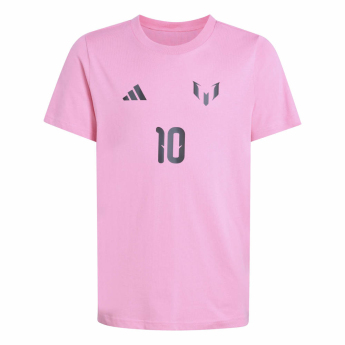 Lionel Messi tricou de copii MESSI Graphic pink