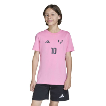 Lionel Messi tricou de copii MESSI Graphic pink