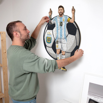 Echipa națională de fotbal puzzle din lemn ARGENTINA Messi NEW 500 pcs