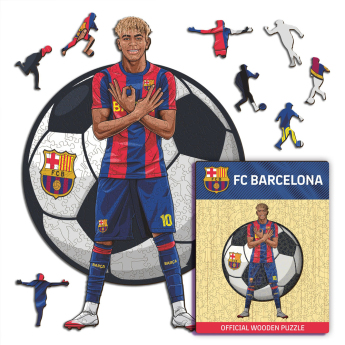 FC Barcelona puzzle din lemn Yamal NEW 500 pcs