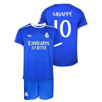Real Madrid set de copii replica 25/26 Third Mbappe