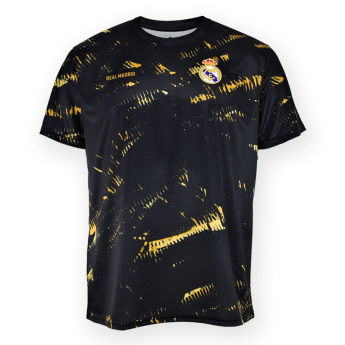 Real Madrid tricou de fotbal pentru copii black gold