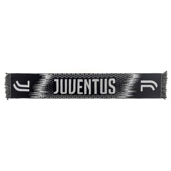 Juventus Torino eșarfă de iarnă black white