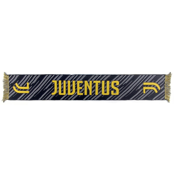 Juventus Torino eșarfă de iarnă Text yellow