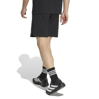 Real Madrid pantaloni scurți pentru bărbați Tiro Travel black