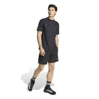 Real Madrid pantaloni scurți pentru bărbați Tiro Travel black