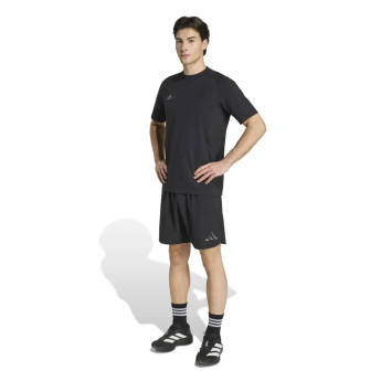 Real Madrid pantaloni scurți pentru bărbați Tiro Travel black