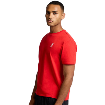 FC Liverpool tricou de bărbați Embroidered red