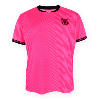 FC Barcelona tricou de fotbal pentru copii Entrenamiento fuscia