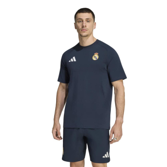 Real Madrid tricou de bărbați Tiro Travel navy
