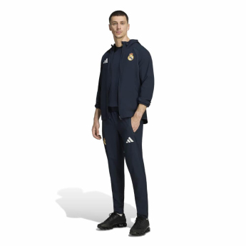 Real Madrid geacă de bărbați Wind Tiro Travel navy
