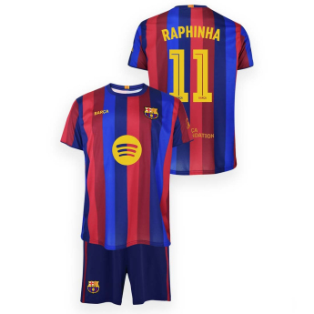 FC Barcelona set de copii replika26/27 Home Raphinha