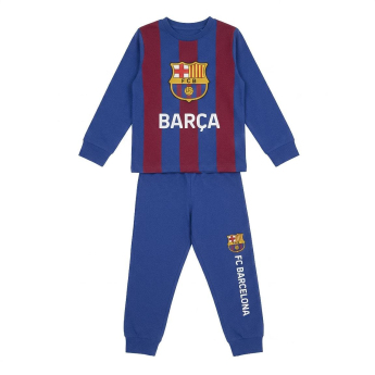 FC Barcelona pijamale de copii Azul