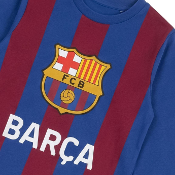 FC Barcelona pijamale de copii Azul
