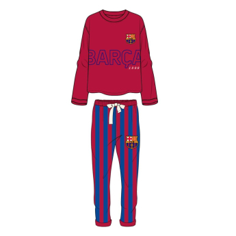 FC Barcelona pijamale de bărbați Long red