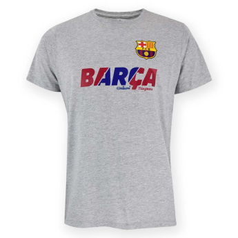 FC Barcelona tricou de bărbați Sentiment grey