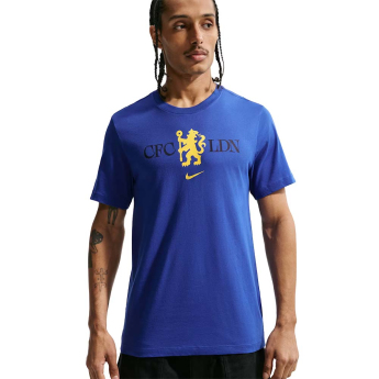 FC Chelsea tricou de bărbați LDN Crest blue