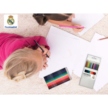 Real Madrid creioane colorate set 12