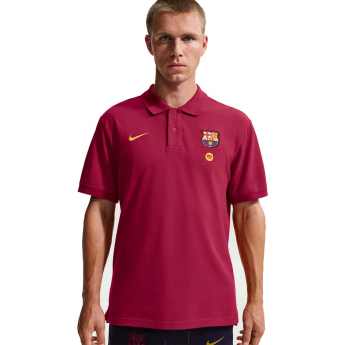 FC Barcelona tricou polo Club Crest red