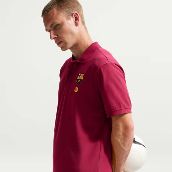 FC Barcelona tricou polo Club Crest red
