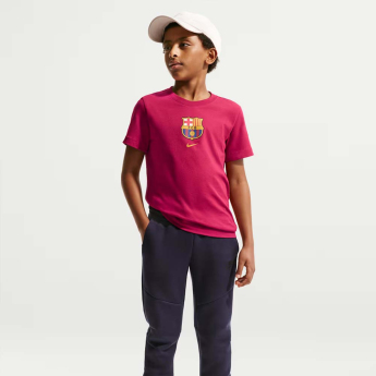 FC Barcelona tricou de copii Club Crest red