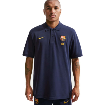 FC Barcelona tricou polo Club Crest navy