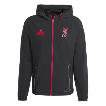 FC Liverpool geacă de bărbați cu glugă Vis Tech Travel black